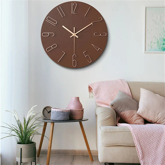 Horloge Murale 3D Élégante | Horloge Murale Design Moderne 5