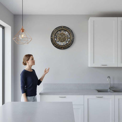 Horloge Murale Antique | Décoration Intérieure Élégante