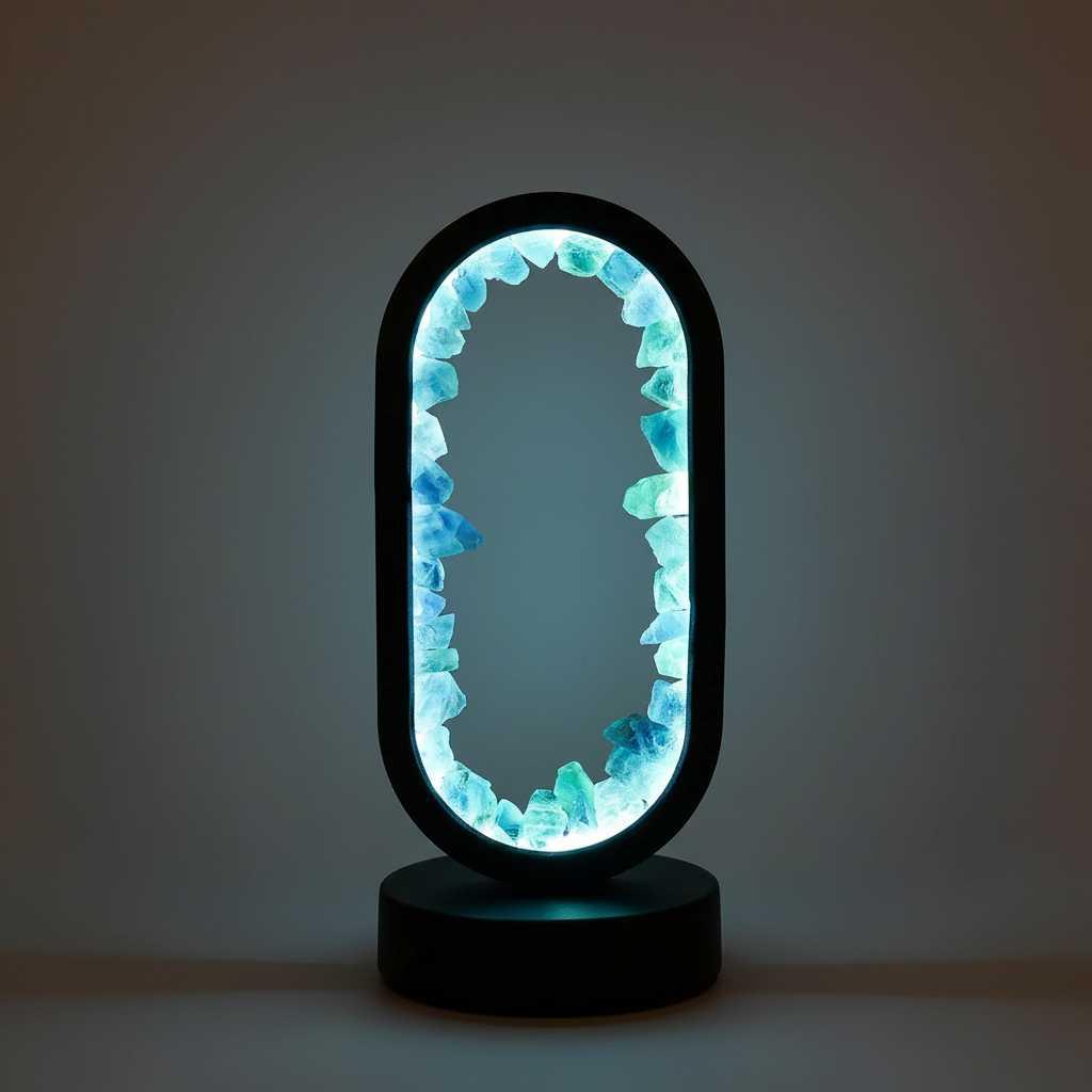 Lampe Aura | Lampe en Améthyste Naturelle