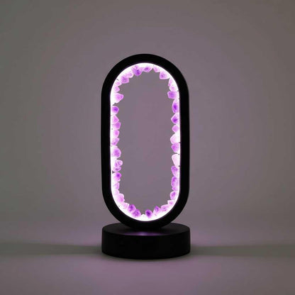 Lampe Aura | Lampe en Améthyste Naturelle
