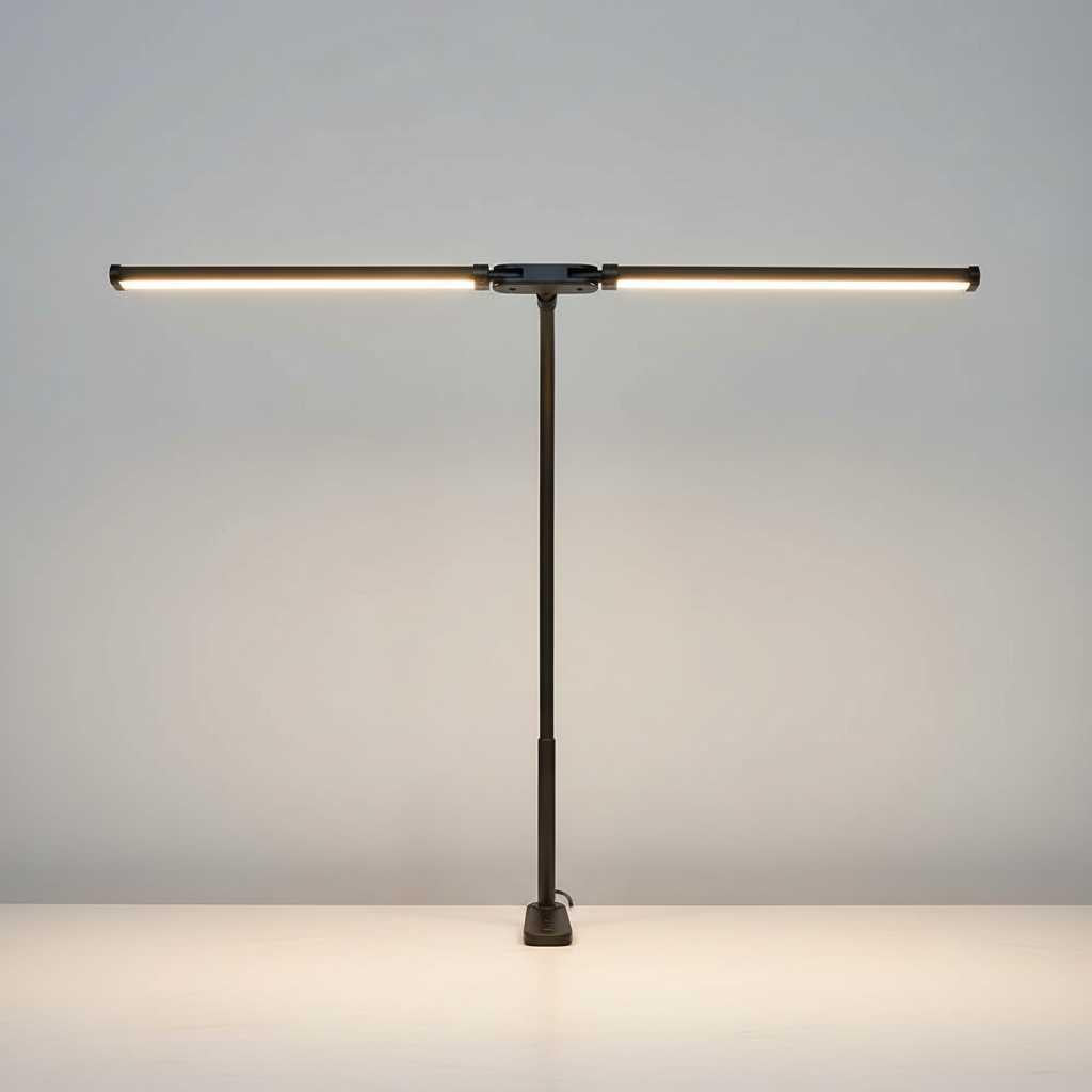 Lampe de Bureau LED à Pince 360° | Éclairage Flexible