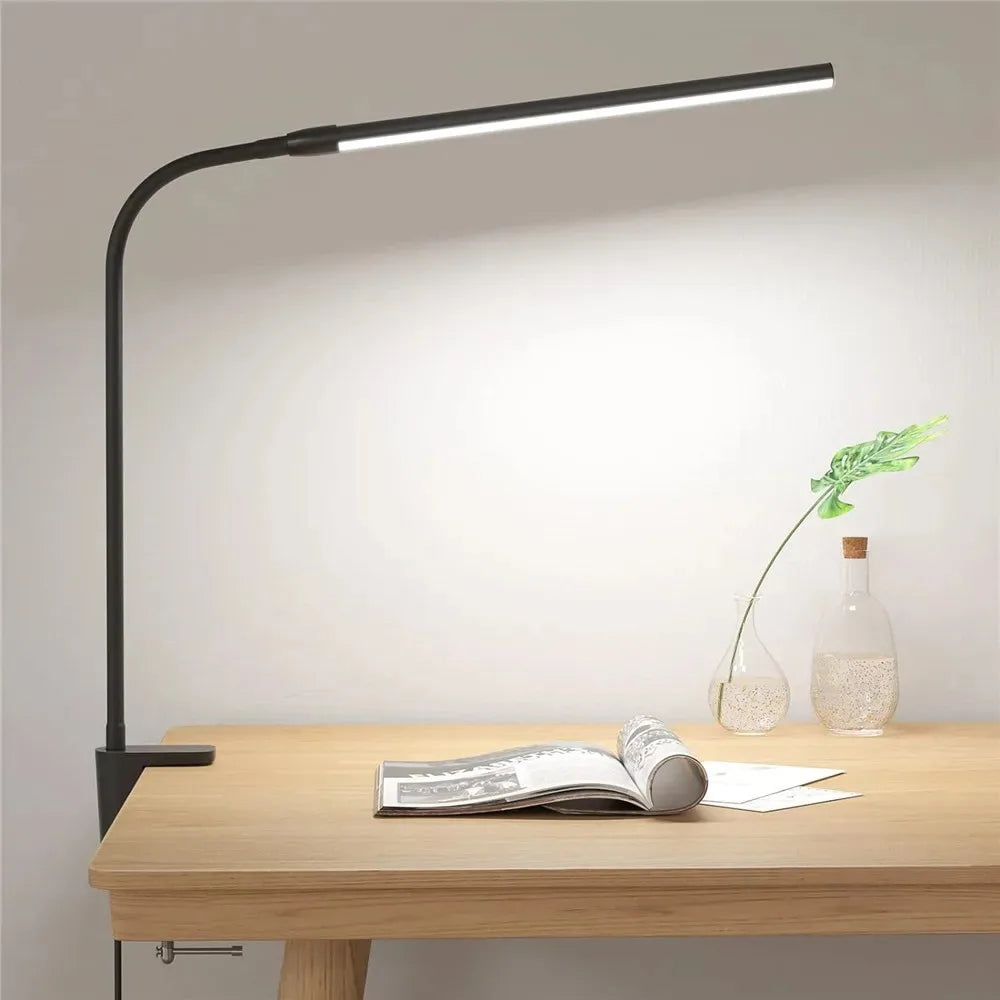 Lampe de Bureau LED à Pince 360° | Éclairage Flexible 8