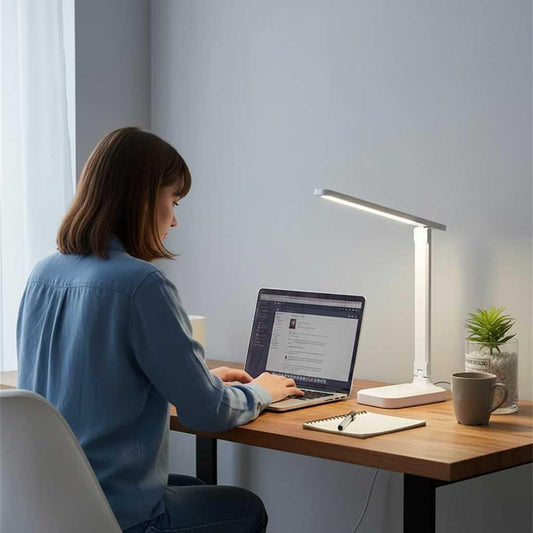 Lampe de Table Pliable LED | Lampe de Bureau Tactile
