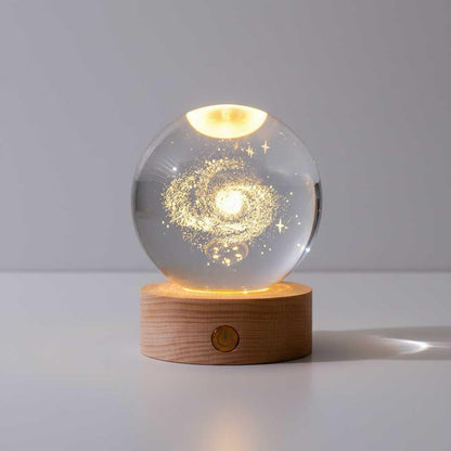 LumiOrb | Lampe de Chevet LED 3D Créative pour Chambre à Coucher